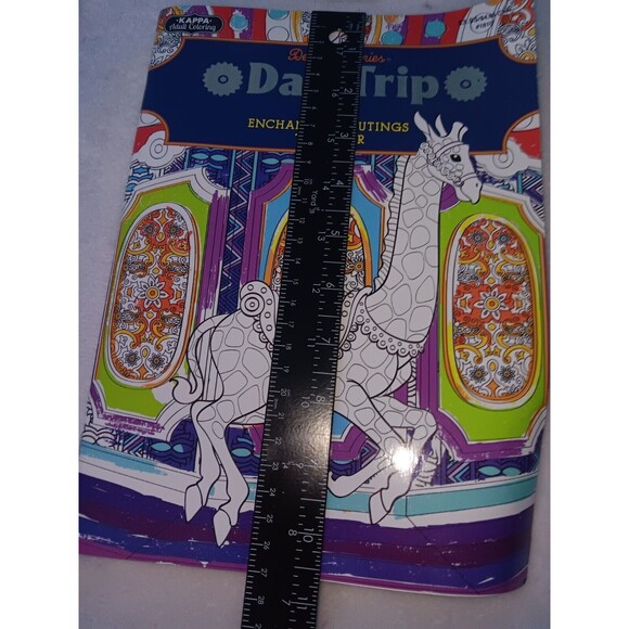 3 Pack Adult Kappa Designer Series Coloring Books - Picture 6 of 8